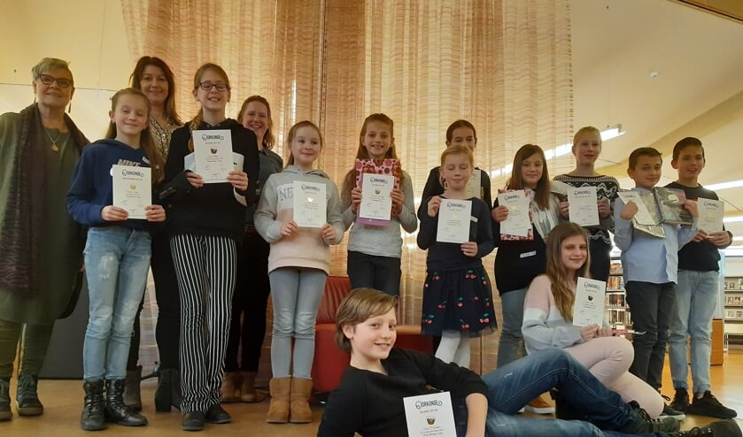 Alle voorlezers ontvingen een tijdschrift en de winnaars een boekenbon.
