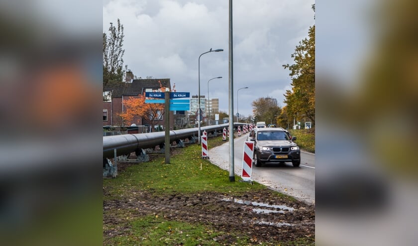 Eerdere werkzaamheden aan de Biltlaan.
