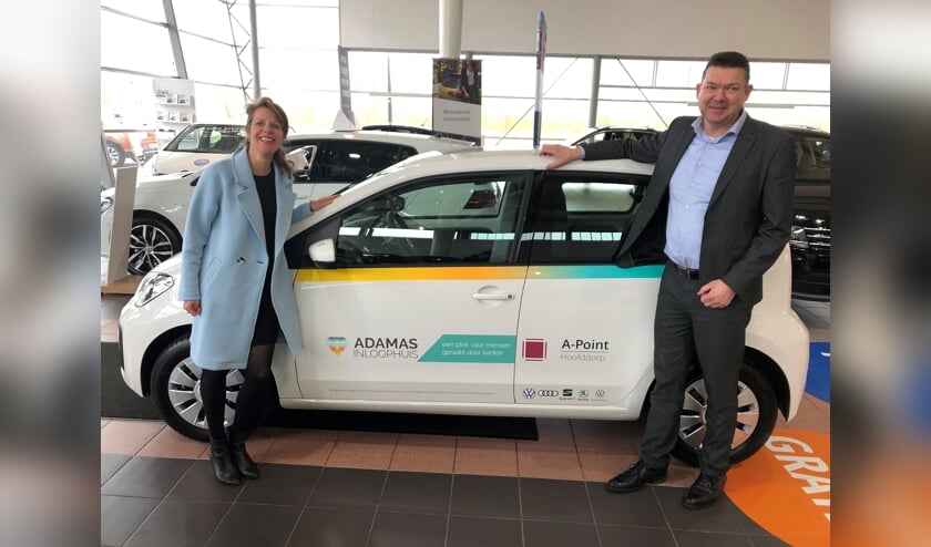 Annelies Osinga is blij dat het inloophuis weer twee jaar mobiel is.