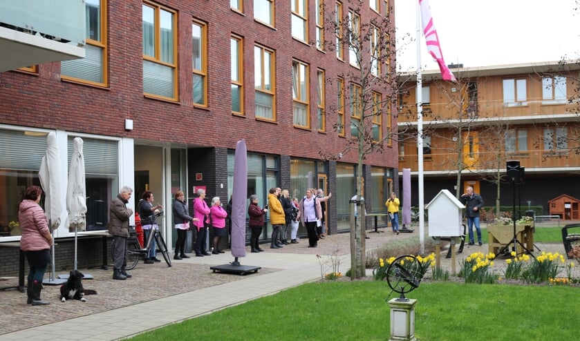 Ook bij DSV-locatie Rustoord werd in de lockdownperiode geregeld iets georganiseerd voor de bewoners.