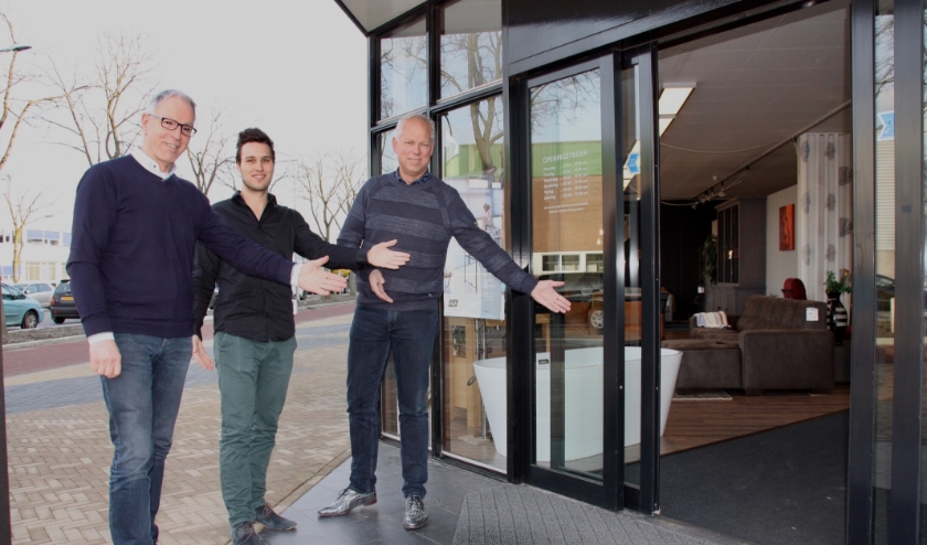 V.l.n.r. Karel de Weger, Willian Heikoop en Peter Plug.