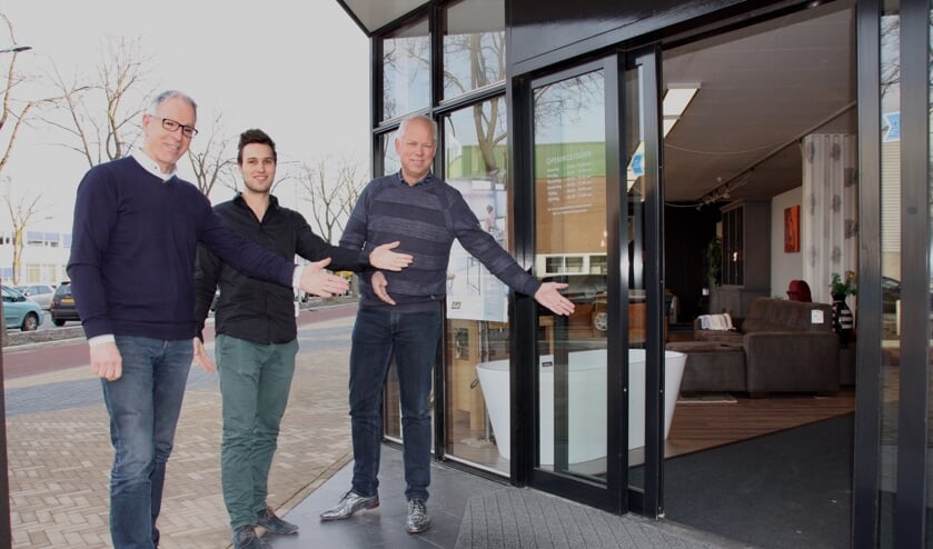 V.l.n.r. Karel de Weger, Willian Heikoop en Peter Plug.