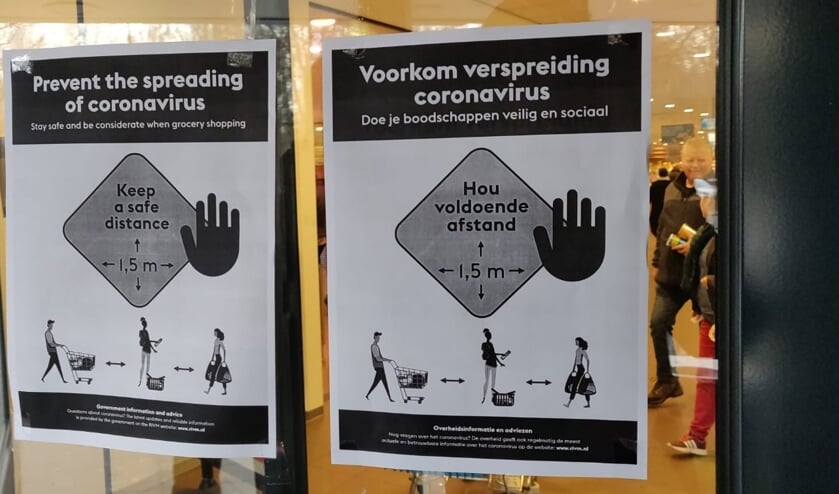 Maximaal aantal klanten tegelijk in supermarkt, winkelwagen verplicht