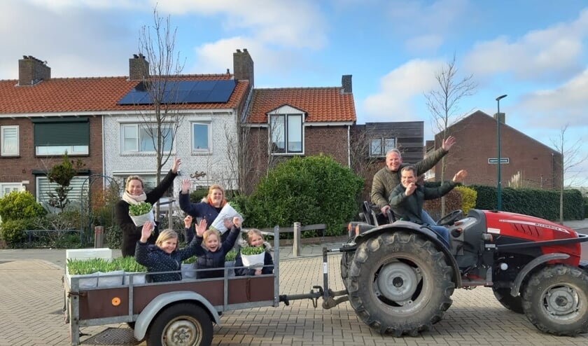 Tulpen weggeven, daar word je vrolijk van!