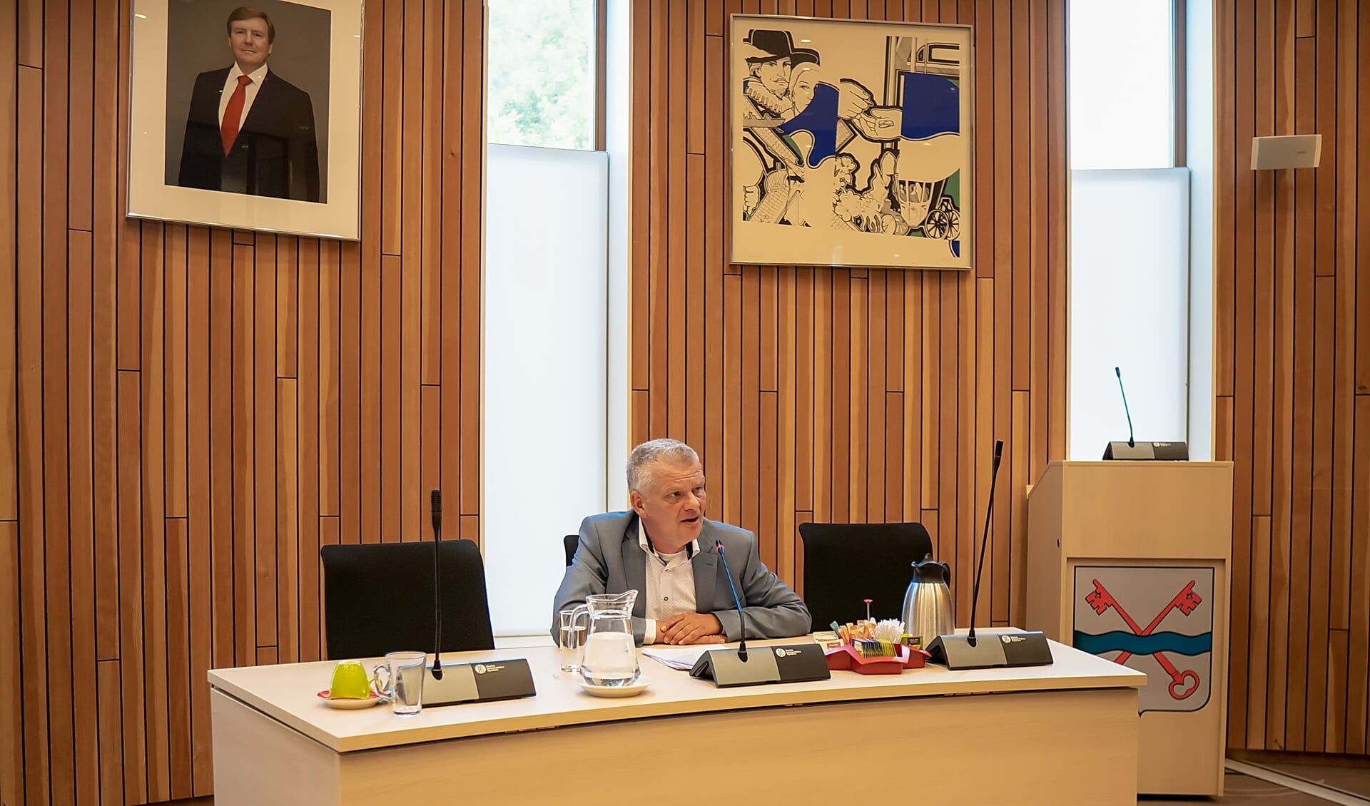 Wethouder Daan Binnendijk lichtte de begroting toe. | Foto: archief/ J.P. Kranenburg