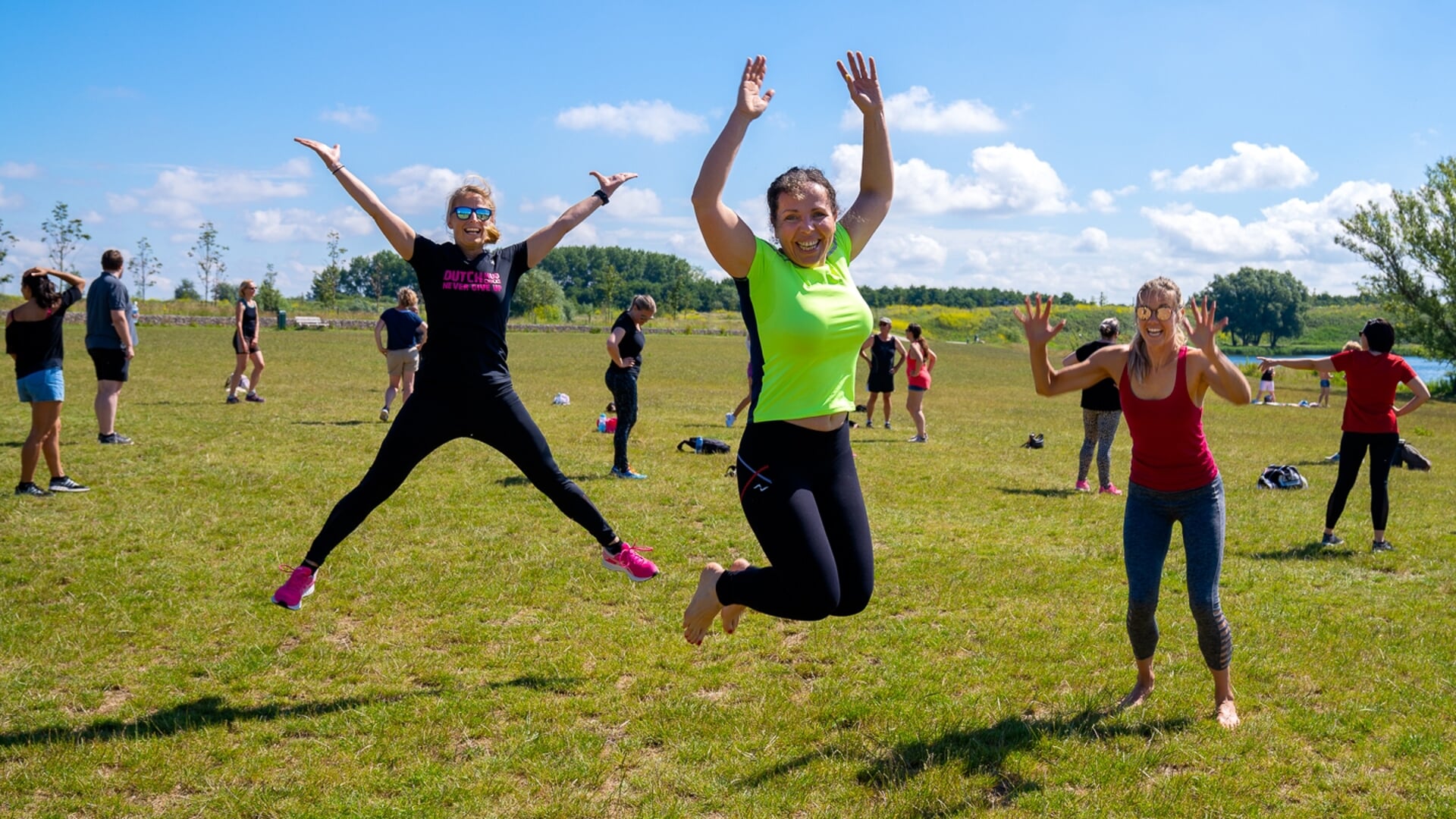 In Oegstgeest sporten veel inwoners minimaal eenmaal in de week. | Archieffoto