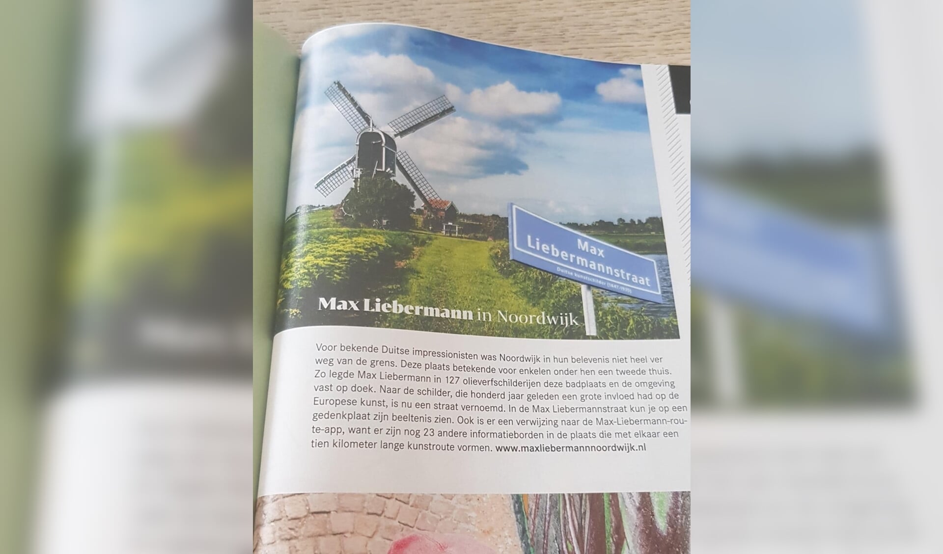 In het Duitsland Magazine staat een artikel over de Max Liebermann-route. | Foto: PR
