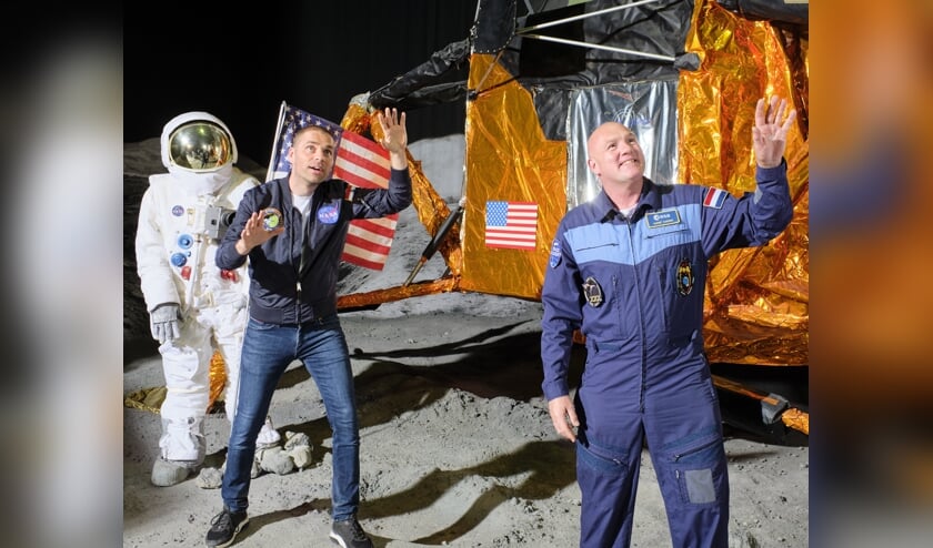 Sander Koenen en André Kuipers.