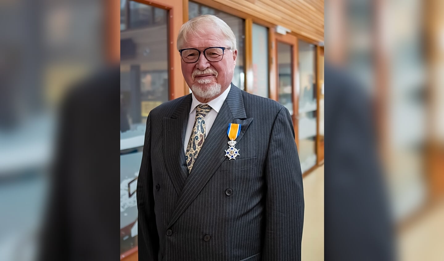Jan Albert Dop, Ridder in de Orde van Oranje Nassau. 
