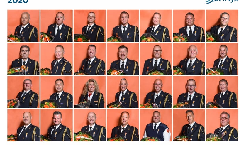 Ook deze brandweerlieden werden koninklijk onderscheiden. | Foto: PR