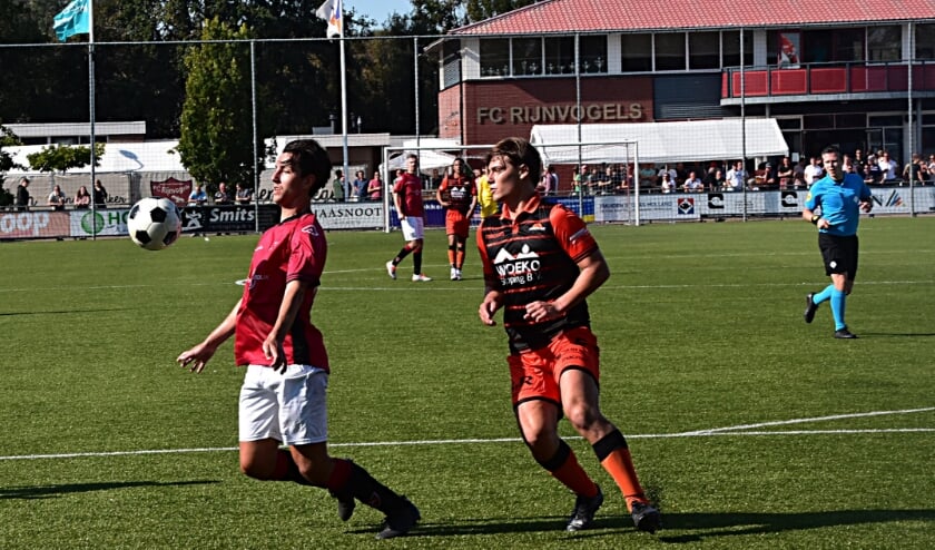 Maarten Reyneveld scoorde ook weer en speelde en prima wedstrijd. | Foto: Piet van Kampen
