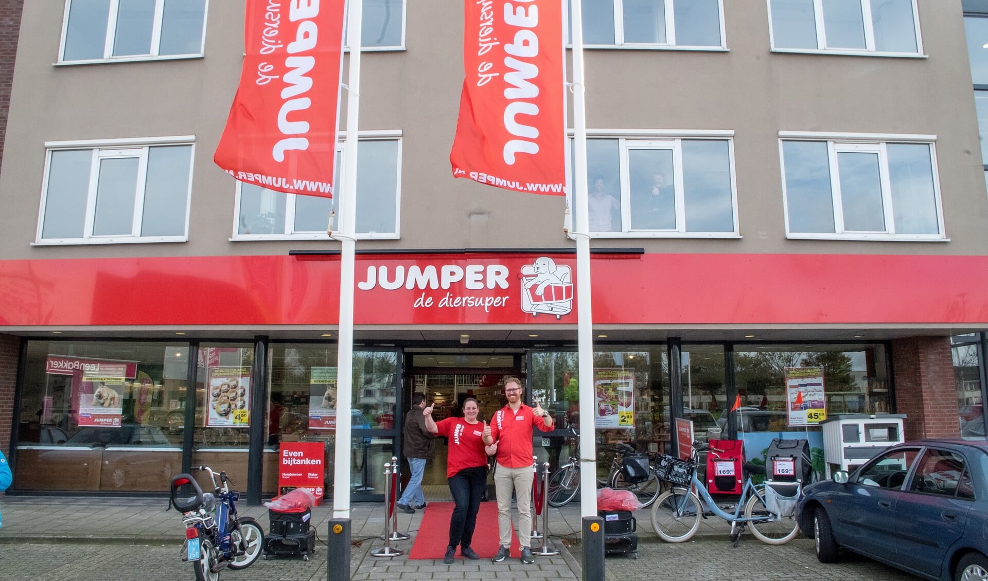De openingsdag van Jumper, eind oktober 2017.