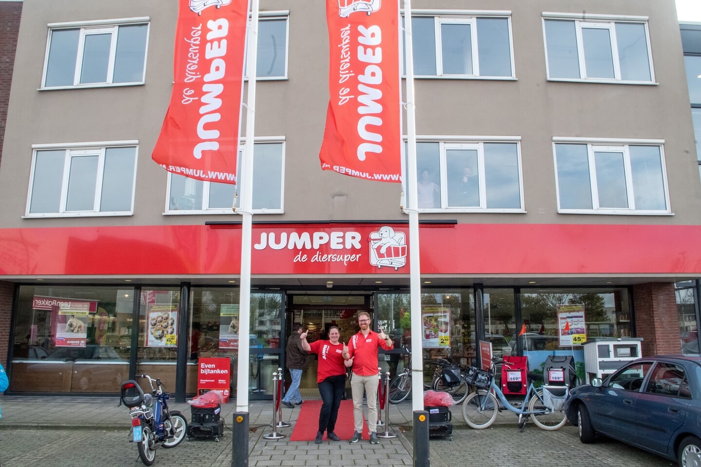 De openingsdag van Jumper, eind oktober 2017.