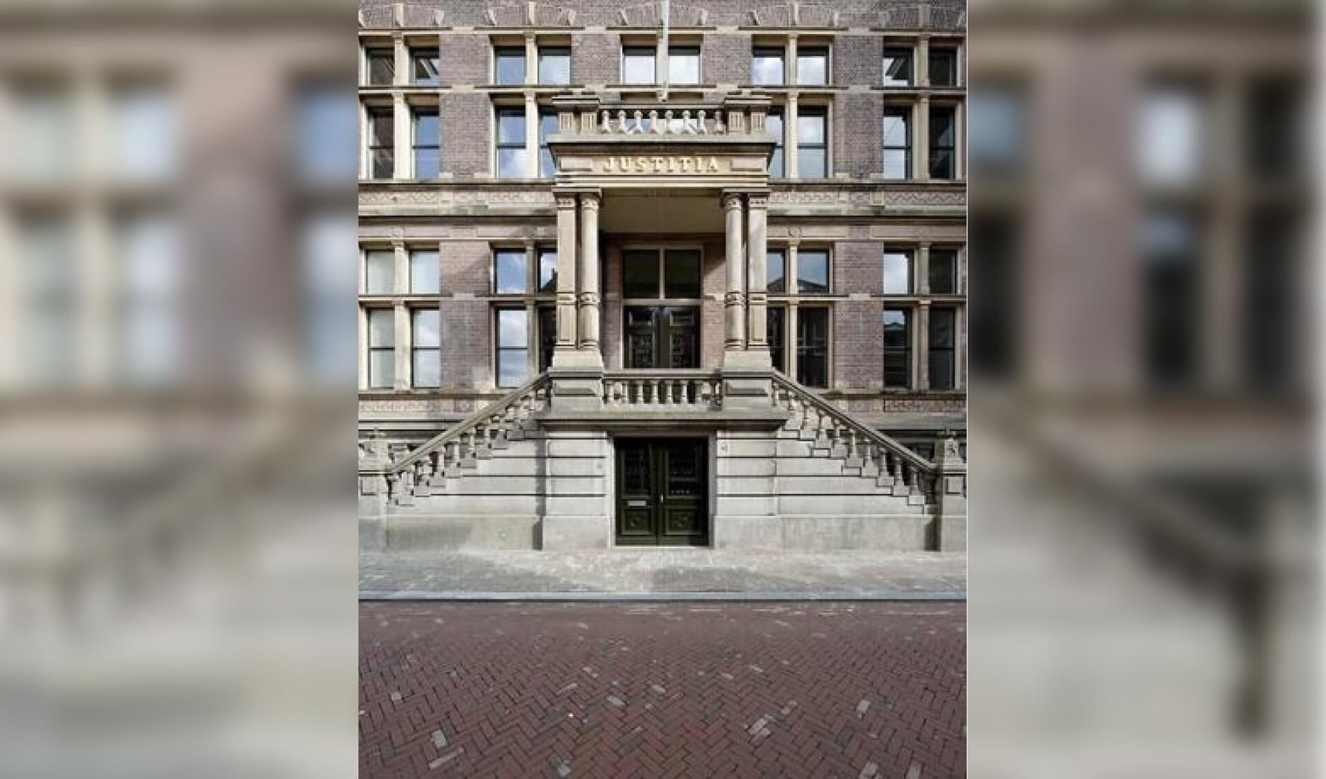 Het gerechtsgebouw in Haarlem was 100 jaar geleden het toneel van een tragedie.