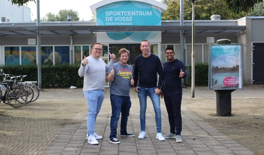 <p>De vier organisatoren van het Après-skifeest in De Vosse op 30 oktober, verenigd in MCDJ Events.</p>
