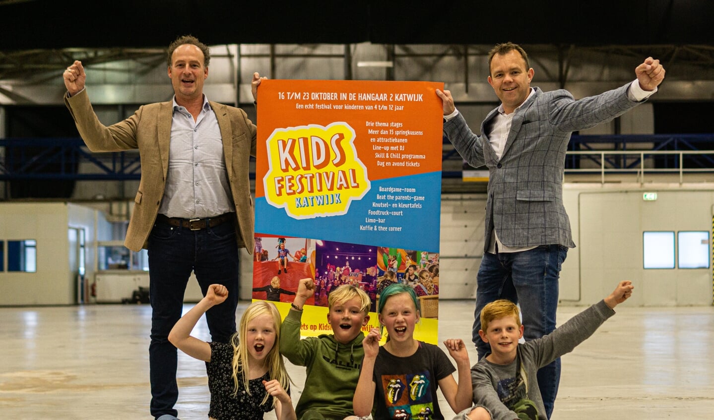 Hangar2 is in de herfstvakantie het decor voor KidsFestival Katwijk. | Foto: PR