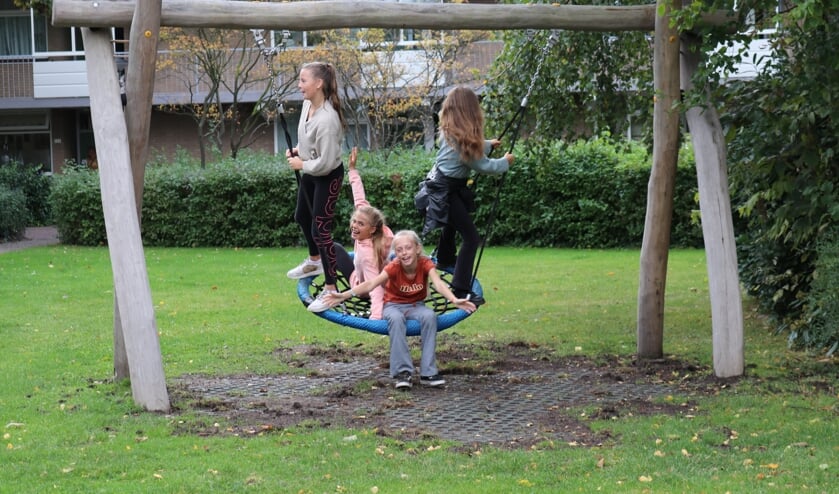 <p>Na de opening werden de speeltoestellen al snel gebruikt.</p>
