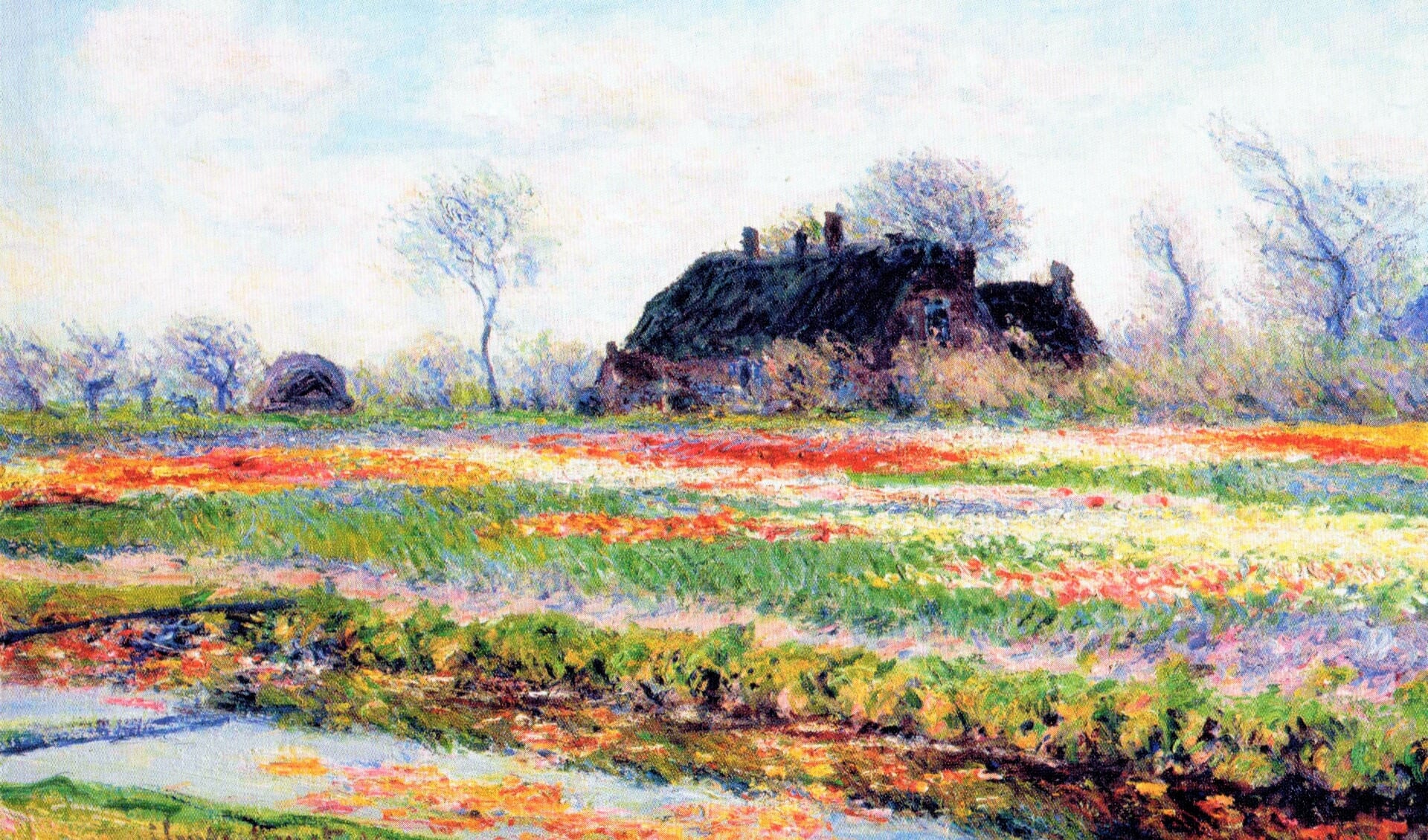 De Knorrenburg te Sassenheim, Claude Monet, 1886.