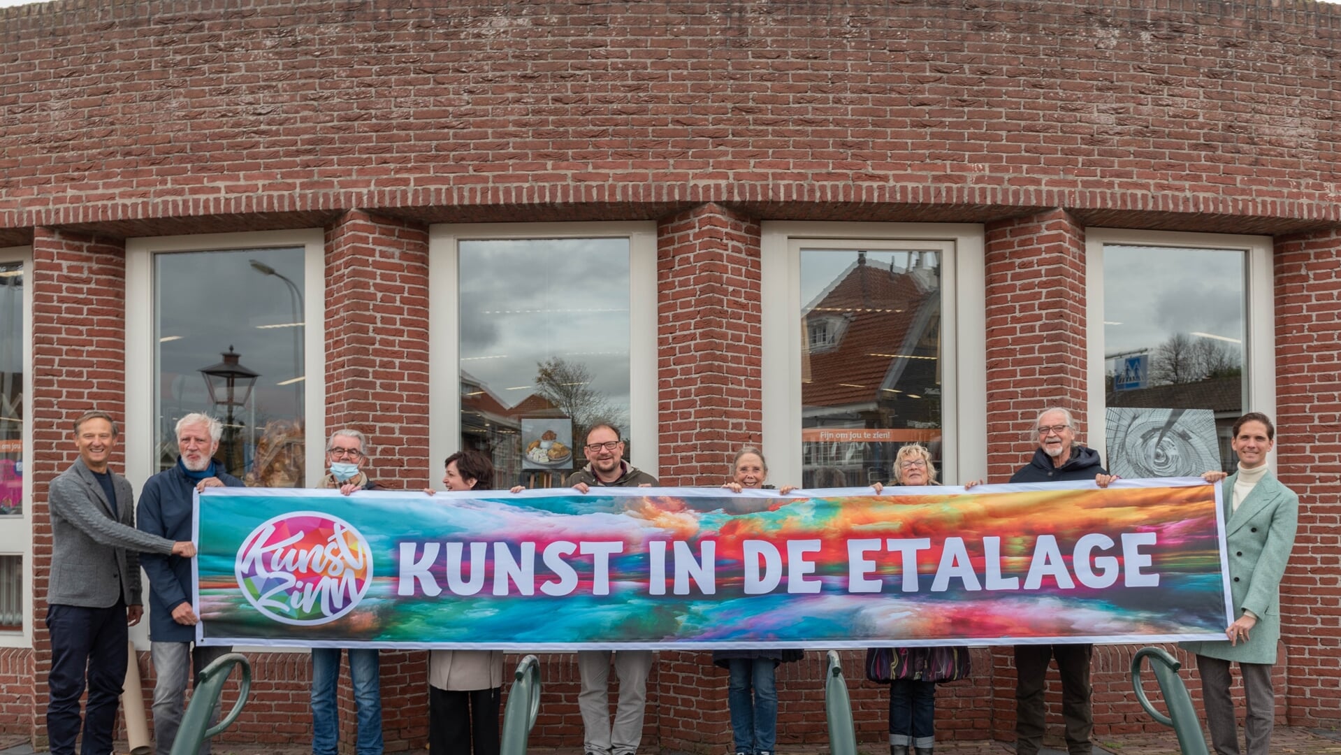 Kunst in de Etalage: een van de vorige initiatieven van de Stichting. | Foto: archief
