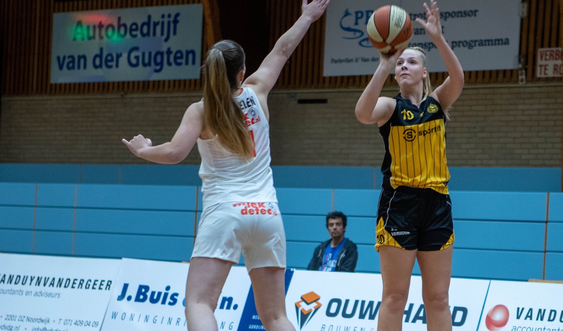 Liselot Kulk speelde onbevangen naar 17 punten. | Foto: Wim Kulk