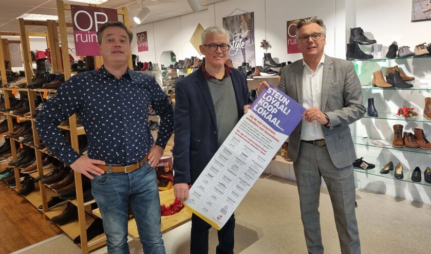 <p>Rene Luxen, Martin van Riet en Peter Melman.</p>