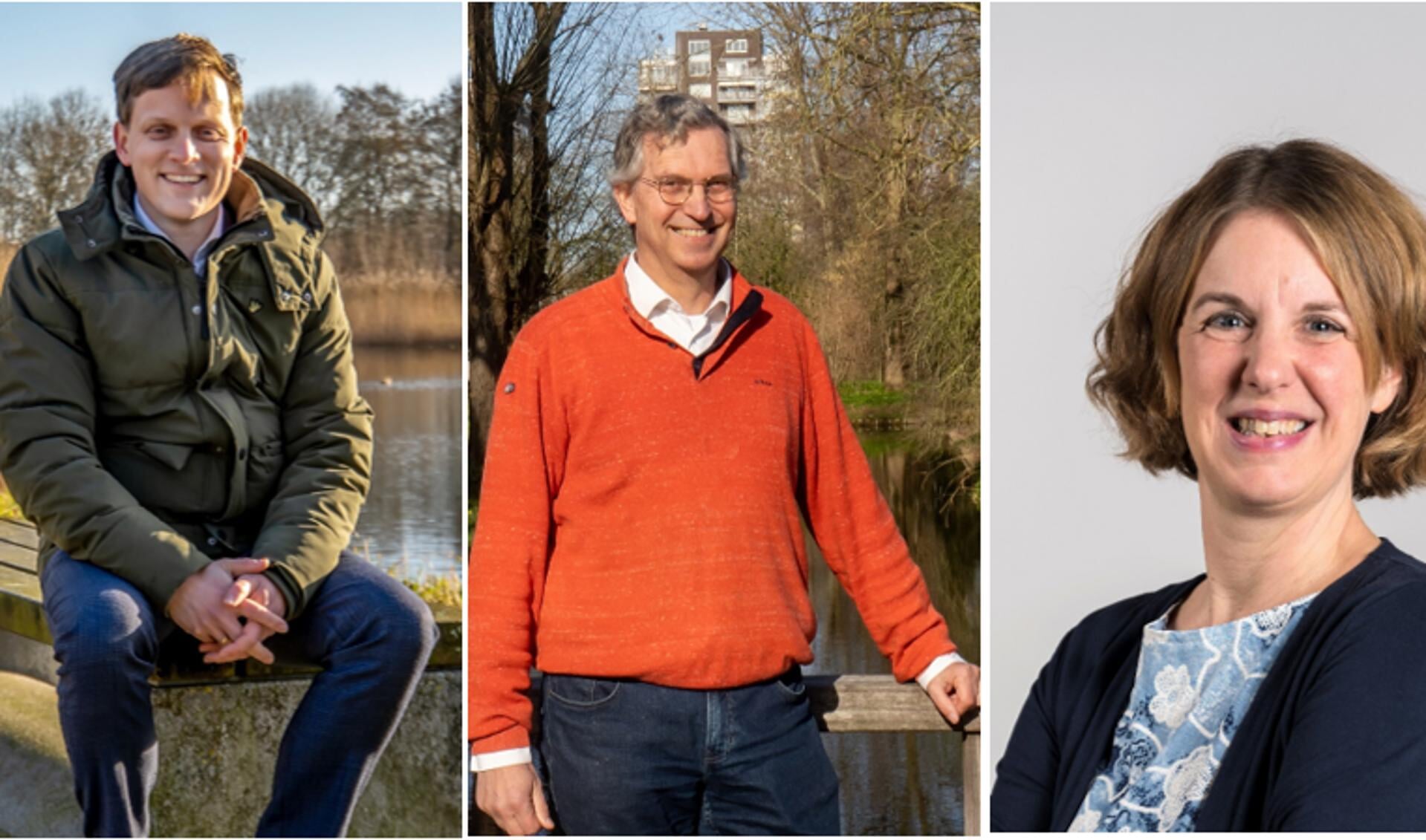 V.l.n.r. Geert Schipaanboord, Jip Meijer en Mirjam van der Stelt.