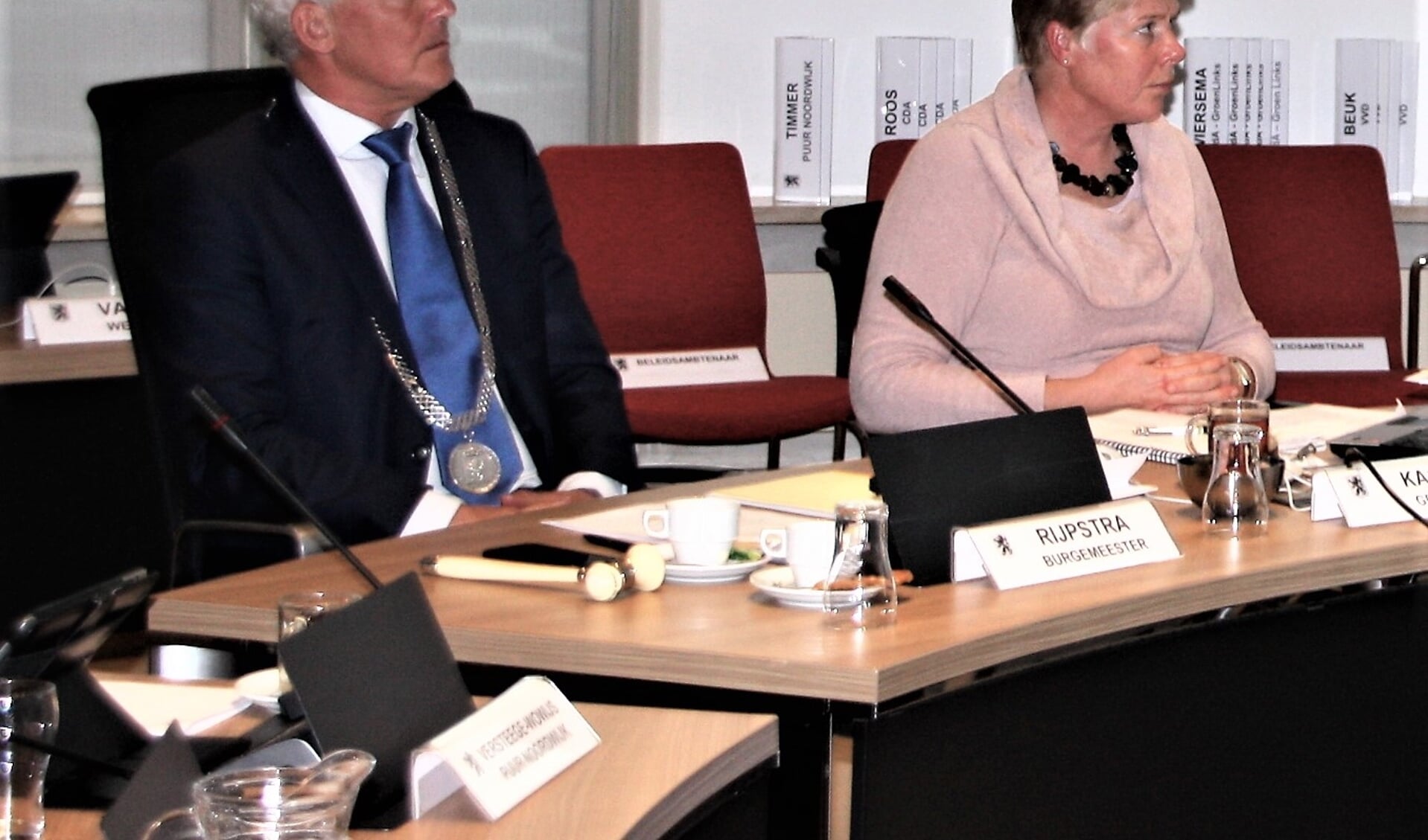 Het collectief ‘Transparant bestuur Noordwijk’ noemt de rol van oud-burgemeester Rijpstra onduidelijk. | Foto: WS