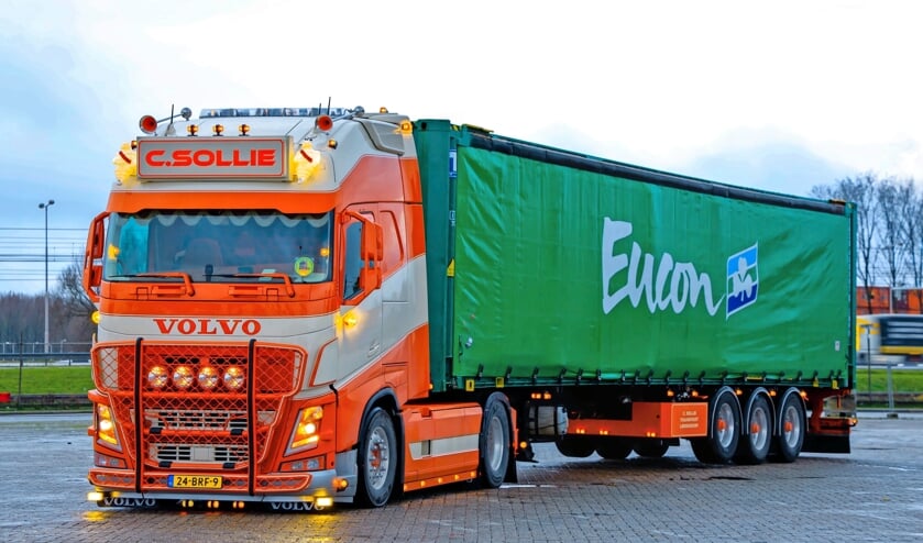 De Volvo FH4 500 van Chris Sollie. | Foto: PR Truckstar