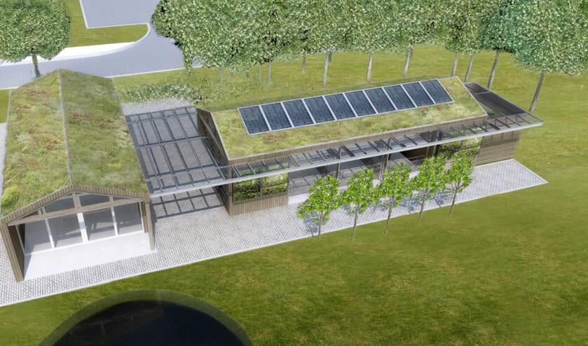 <p>Het ontwerp voor de nieuwe Klaprooshof. | Foto: pr.</p>