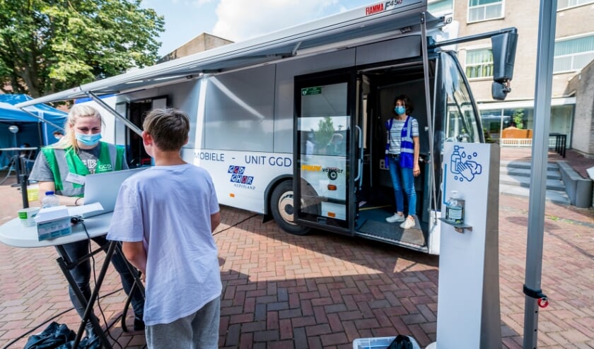 <p>De GGD zet overal in het land corona-prikbussen in.</p>