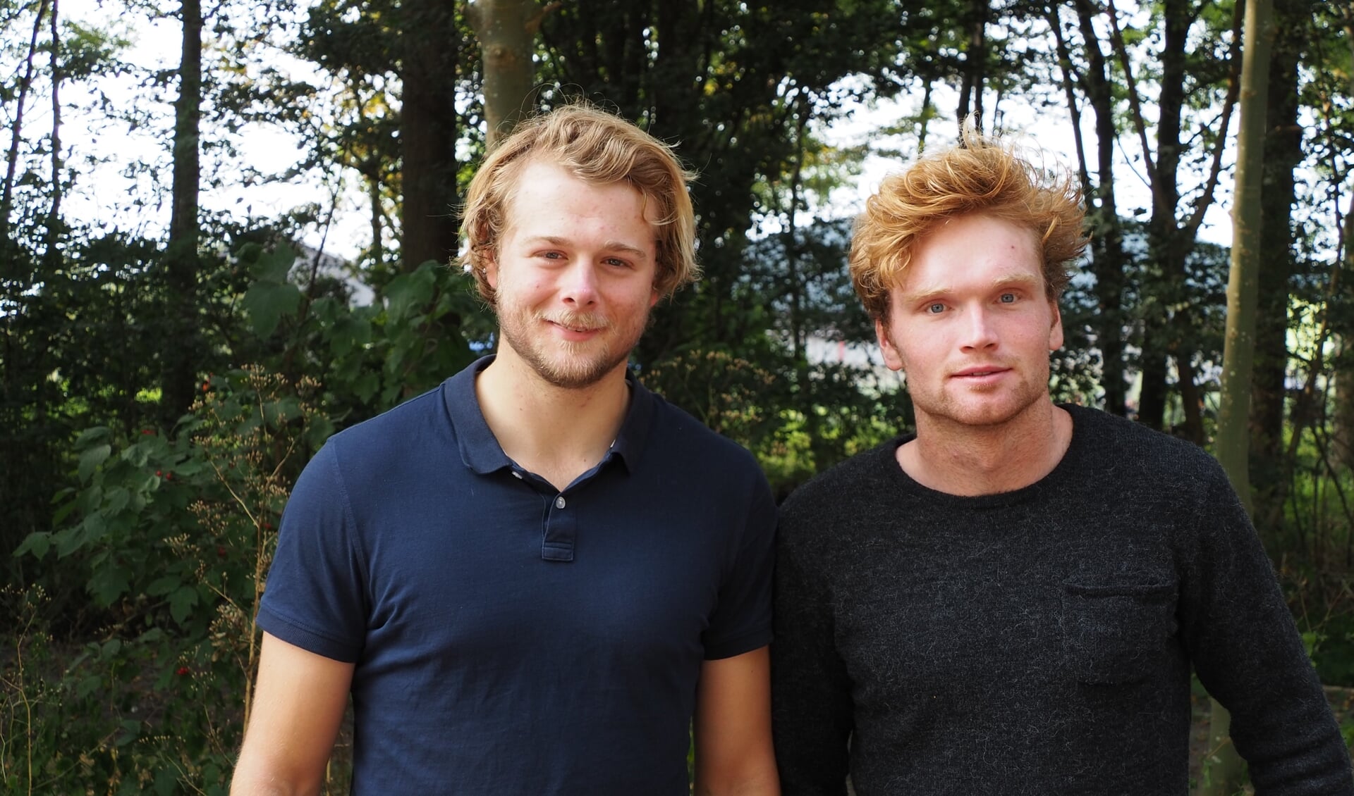 Joost Plugge (links) en Tjerk Webbers van Kanovereniging Rijnland gaan naar het EK kanopolo. | Foto: PR