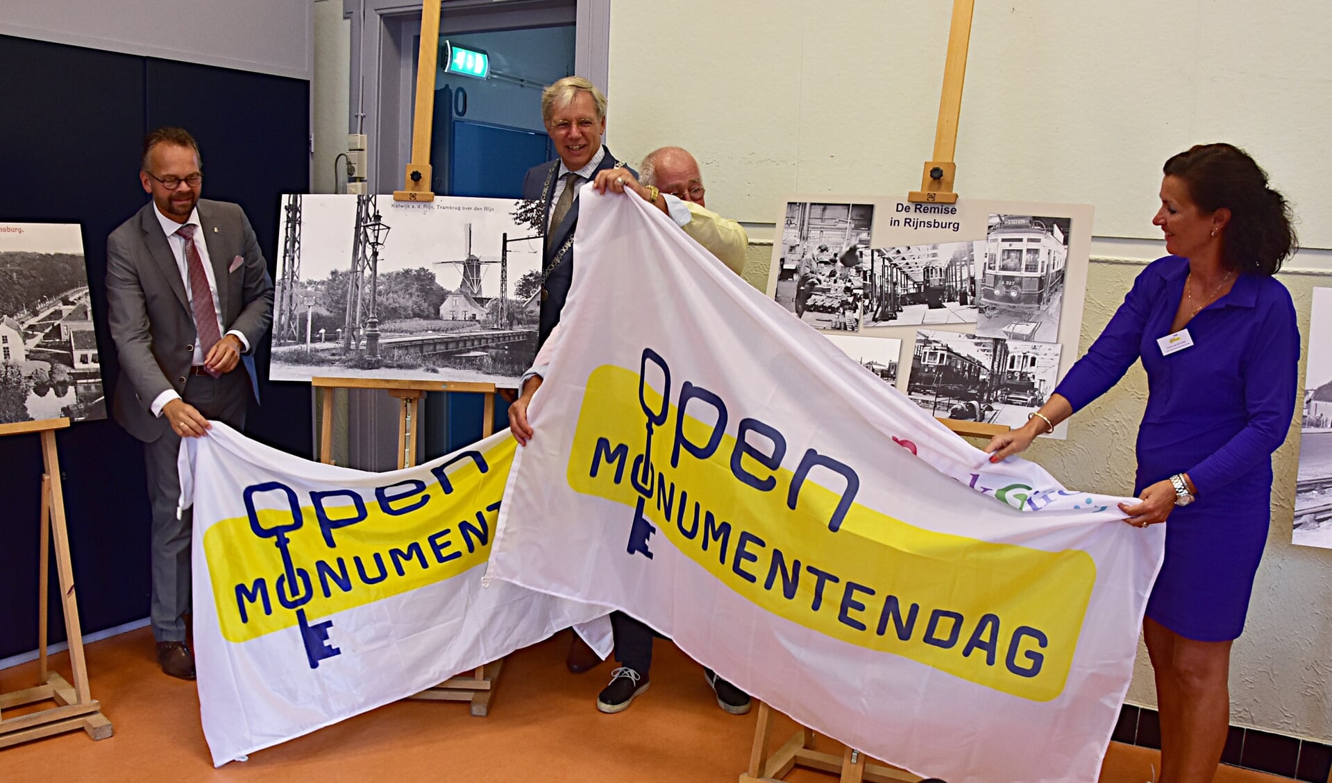De aftrap van Open Monumentendag vond plaats in De Fransche School. | Foto: Piet van Kampen