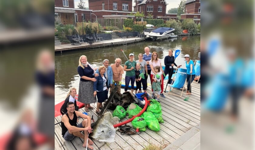 <p>'Als je kijkt naar de hoeveelheid afval die we uit het water en uit de wijk hebben gehaald in iets meer dan één uur, schrik je wel van het resultaat.'</p>