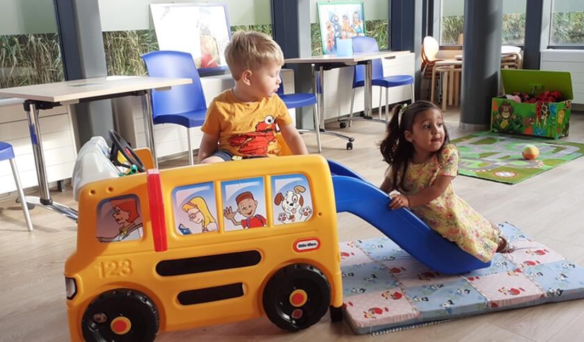 <p>Samen spelen bij de Kinderkring.</p>