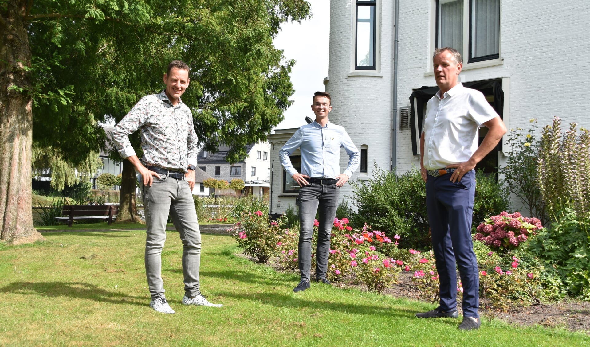 Martin Noort, Martin van der Vijver en Cees van der Meij zijn enthousiast over herbergthuis.nl 