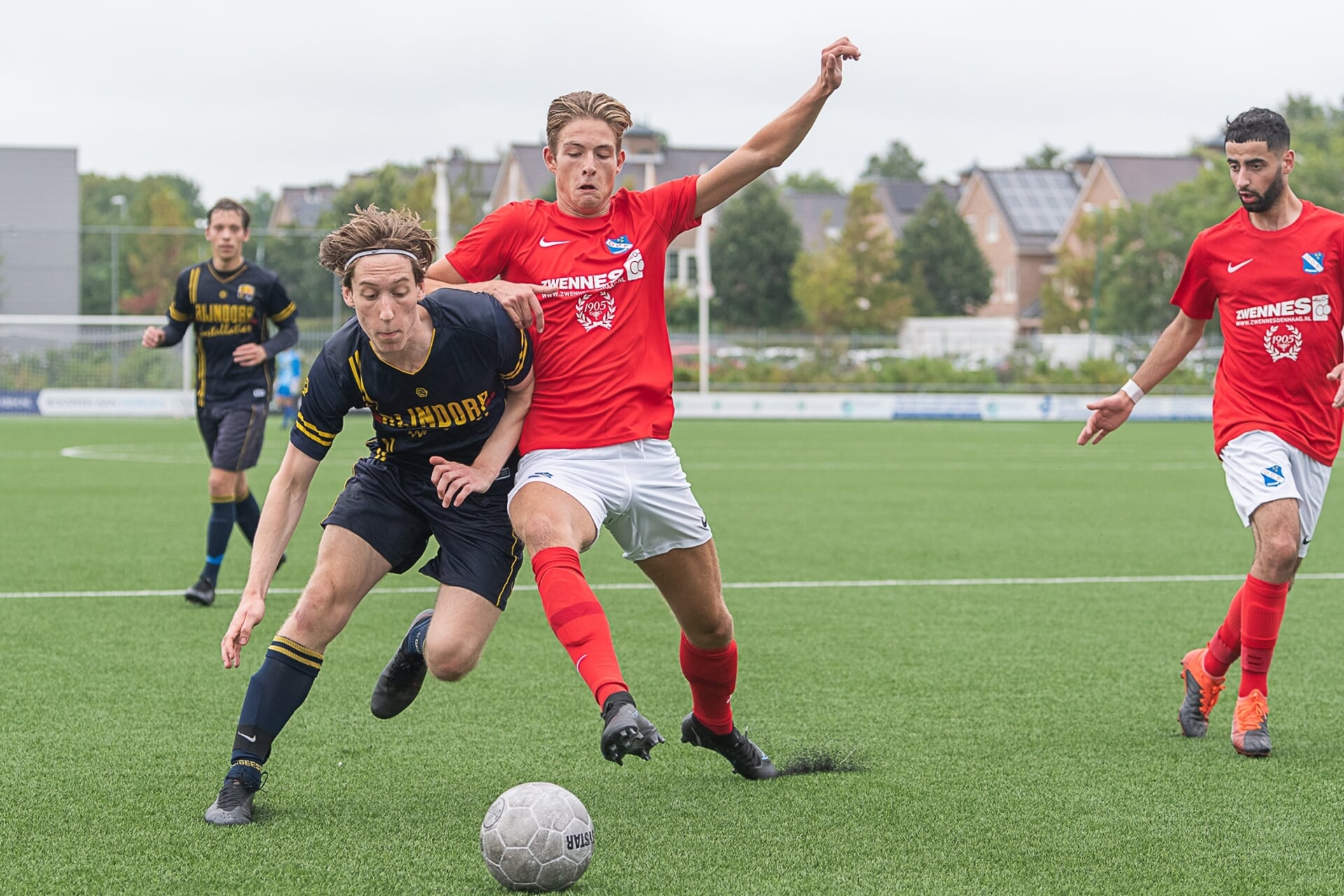 Lucas Tijl speelde weer een goede wedstrijd voor FCO. | Foto Paul Lichtenbeld