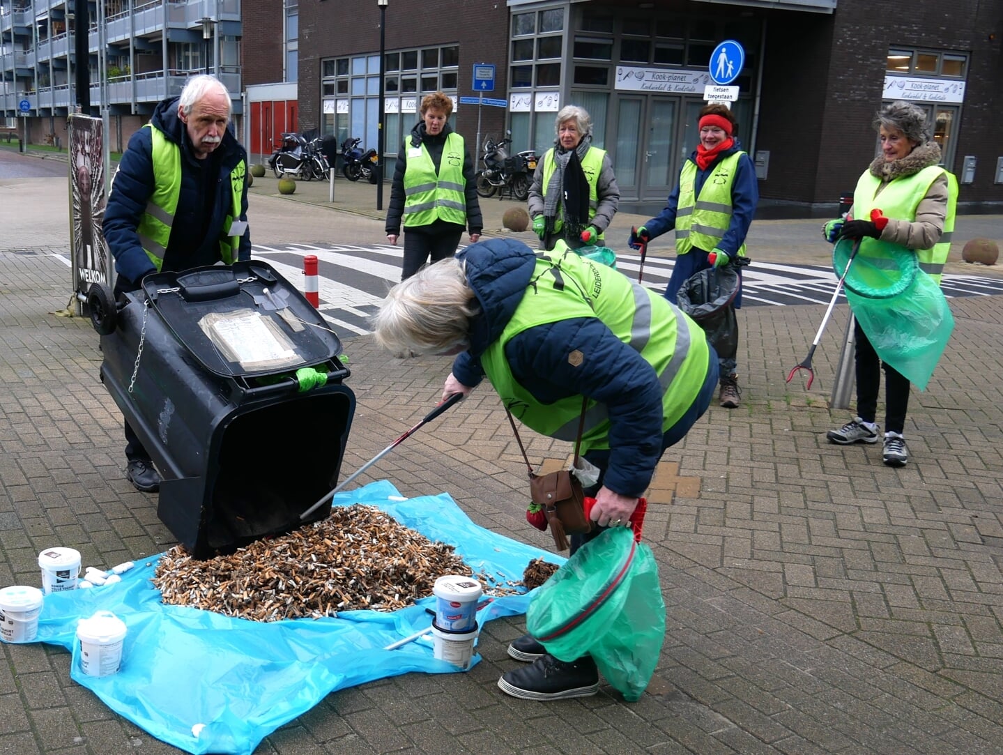 De peukenoogst van de laatste drie maanden van 2021.