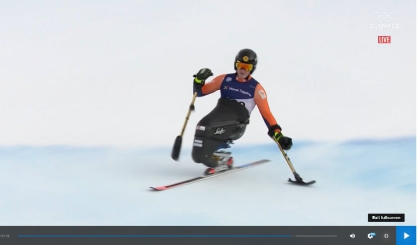 De gouden race van Jeroen Kampschreur was te zien op Olympic Chanel.