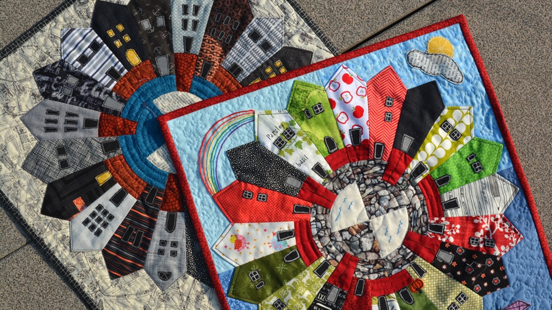 Quilts zoals deze zijn zaterdag te koop in de kleine JOANNES. | Foto: Karen Ackva