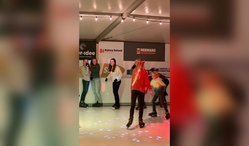 De schaatsers konden gelijk 'het ijs' op
