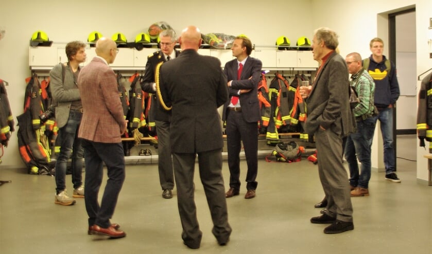 De burgemeesters werden bijgepraat over de kazerne.