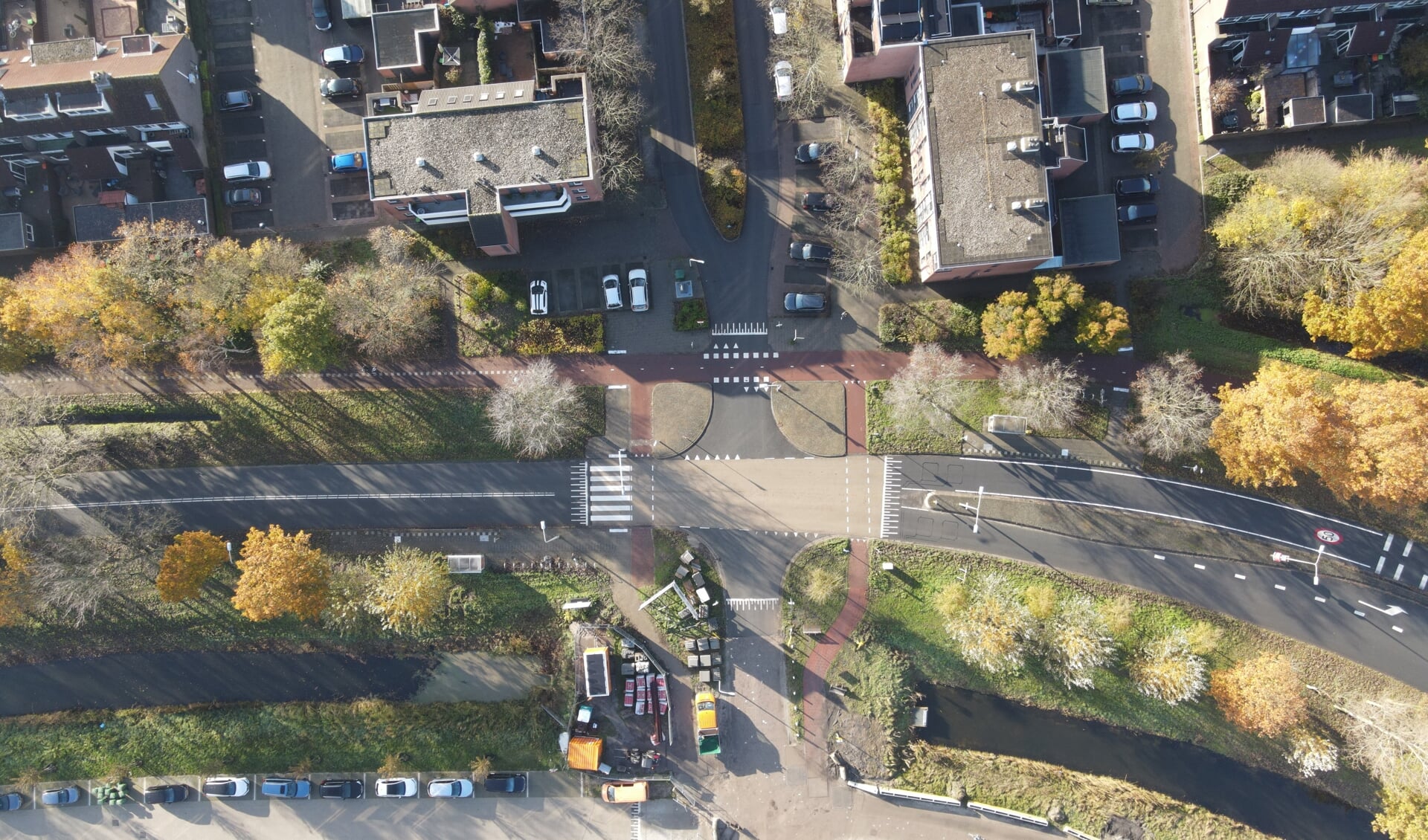 De fietspaden vanaf Rijnsoever en Park Rijnsoever verdwijnen in de nieuwe situatie. | Foto: Marc Wonnink
