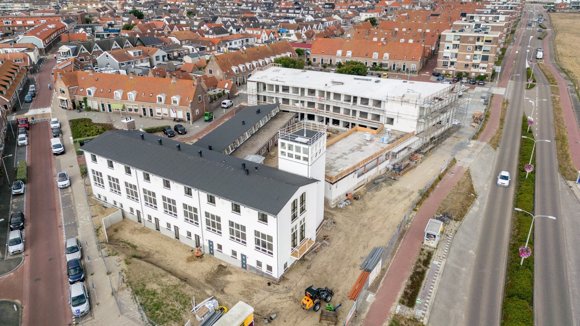 Transformatie van De Visserijschool naar woningbouw in Katwijk aan Zee. | Foto: pr
