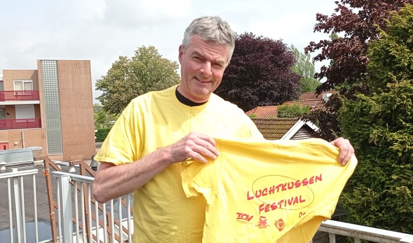 Voorzitter Ruud Neuteboom kijkt uit naar het Luchtkussen festival: "We sponsoren dit jaar de MUG en de ijsclubs". | Tekst en foto: Joep Derksen