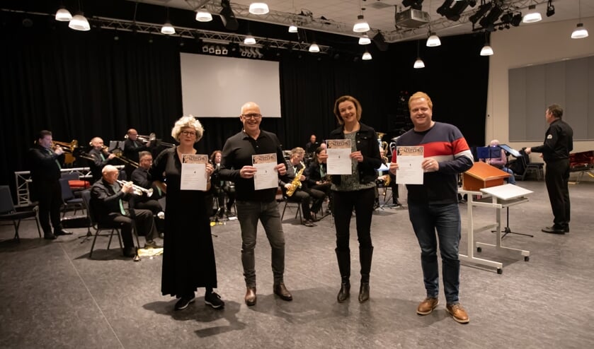 De vier kandidaten: Marian Krijgsman, Kees Saton, Anke Schüttemeyer en Michael van der Plas. | Foto: pr   