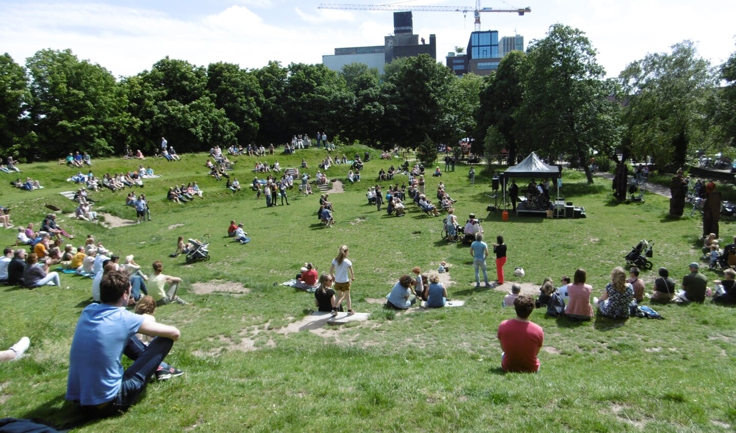 Goed toeven tijdens het Singelpark festival.