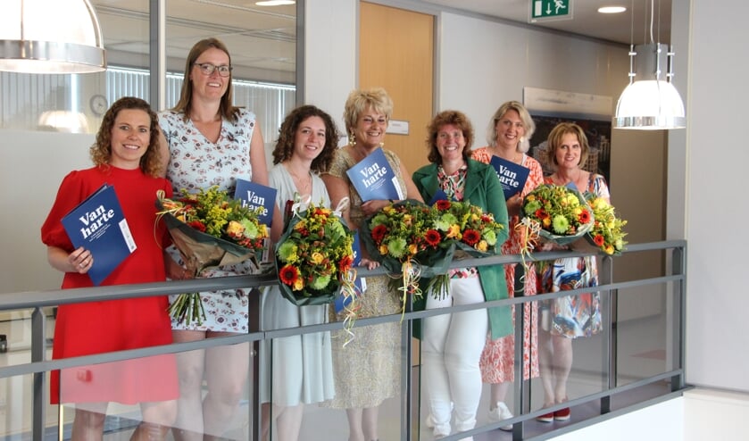 De nieuwe casemanagers kregen hun diploma vorige week. | Foto: PR