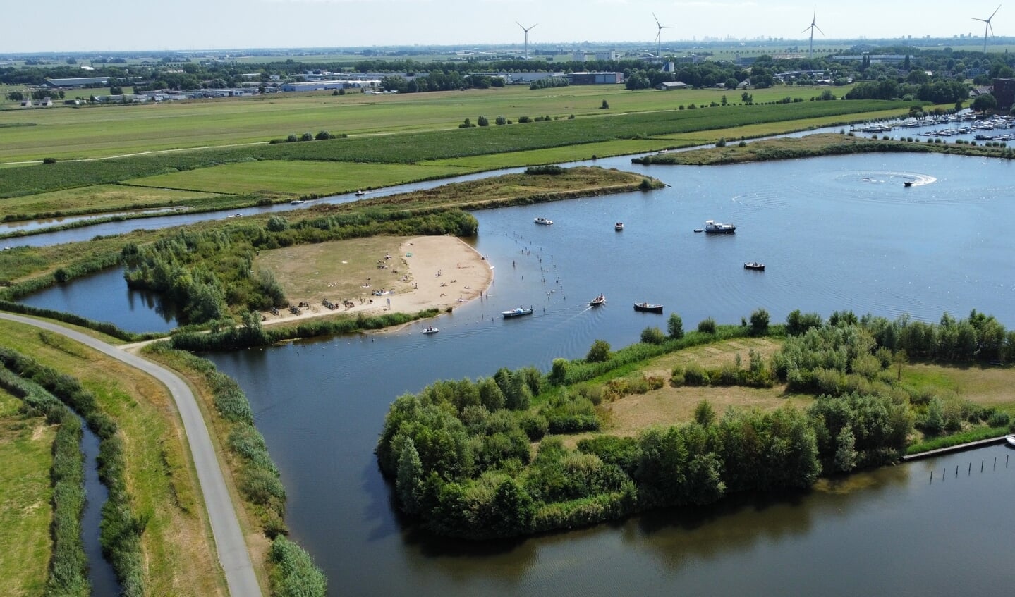 De Vadedoplas in de Munnikkenpolder.
