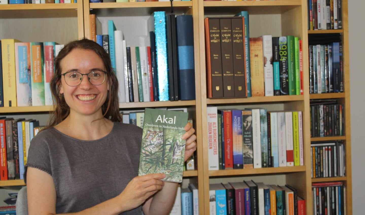 Lilja Anna Perdijk met haar debuut 'Akal'. | Foto: PdB
