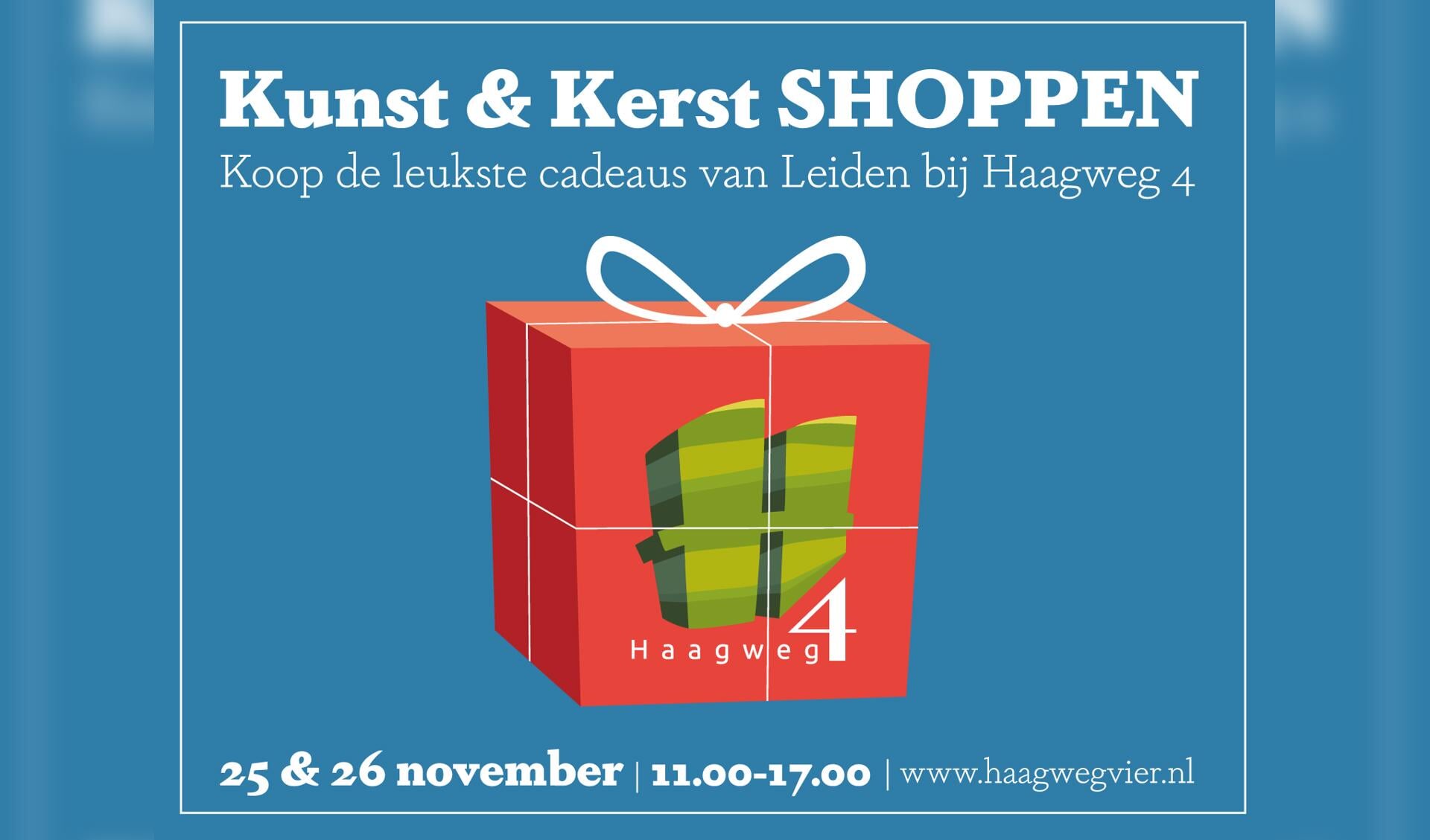 Unieke Kunst, design, workshops, lekkers en gezelligheid bij het KUNST EN KERST SHOPPEN op HAAGWEG 4 in Leiden